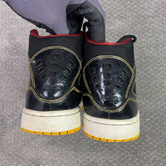 Nike Jordan 1 Flight Shoes Men's 9.5 Black Basketball Sneakers 372704 037 - Picture 12 of 14